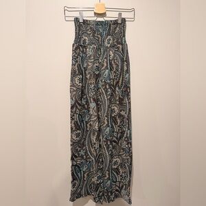 Angerella Womens Elastic High Waisted Palazzo Pants